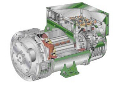 丹江口发电机内部结构图
